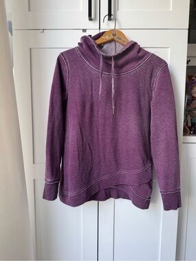 Calvin Klein 90’s cowl neck sweatshirt Medium Plum